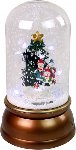 Licht en kerstliedjes in twee modi