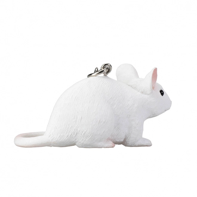 Realistischer Schlüsselanhänger Maus