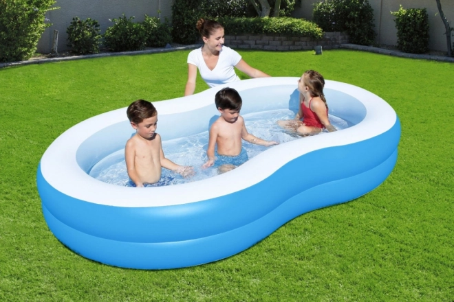 Opblaasbaar familiezwembad 2.62m x 1.57m x 46cm