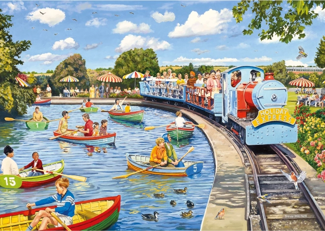 Puzzle GIBSONS kanoë-meer – 1000 stukjes