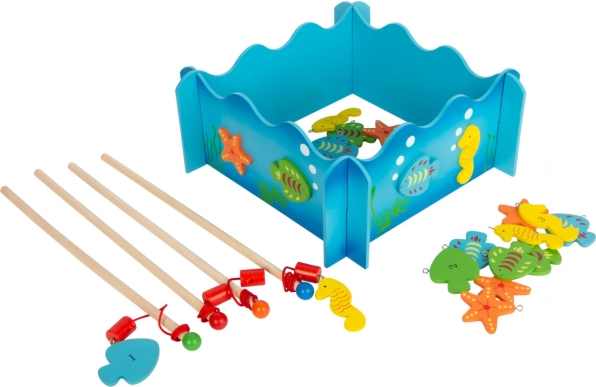 small foot magnetisch visspel zee wereld