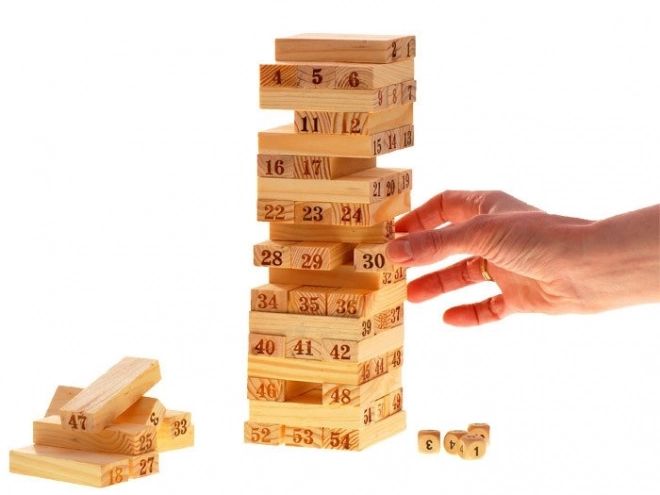 Houten Toren JENGA STOCK TOWER GR0189