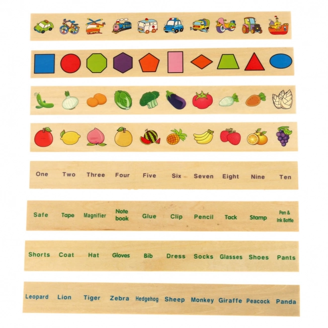 Petite classe éducative en bois Montessori