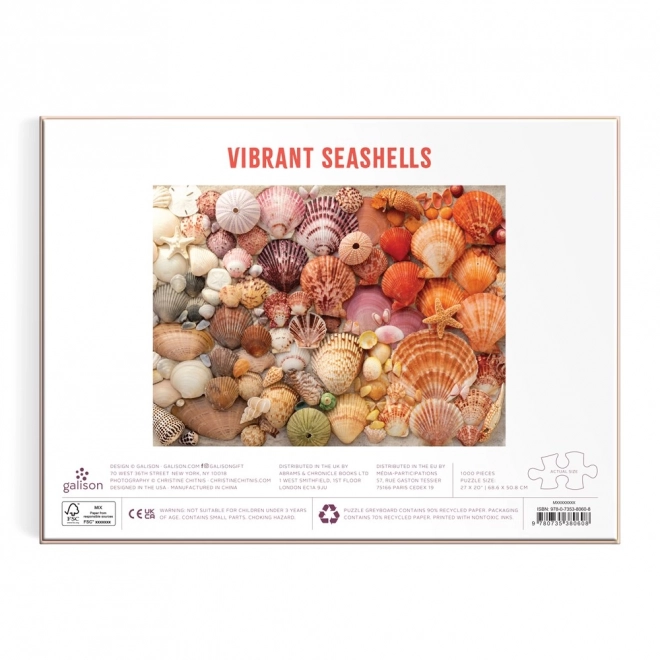 Puzzle Leuchtende Muscheln 1000 Teile