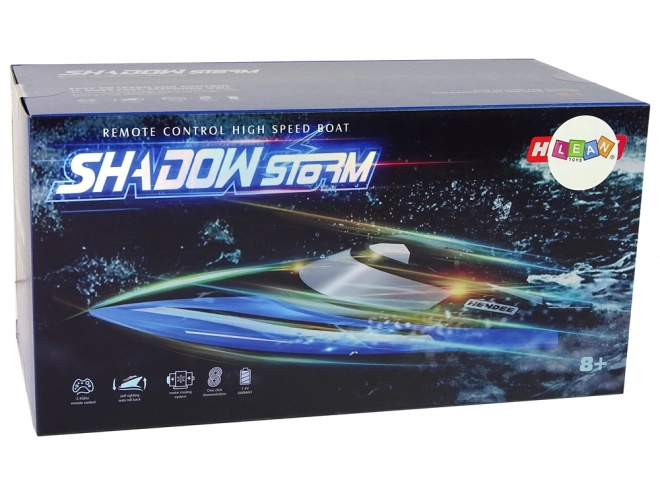 Motorboot R/C 2.4G Rood 20-25 KM/U
