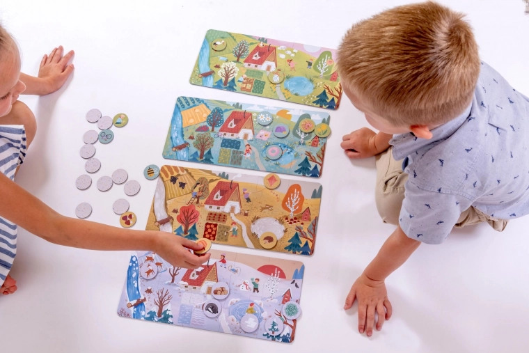 Leren door spel volgens Montessori