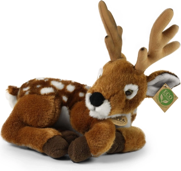 Cerf en peluche eco-friendly 28 cm