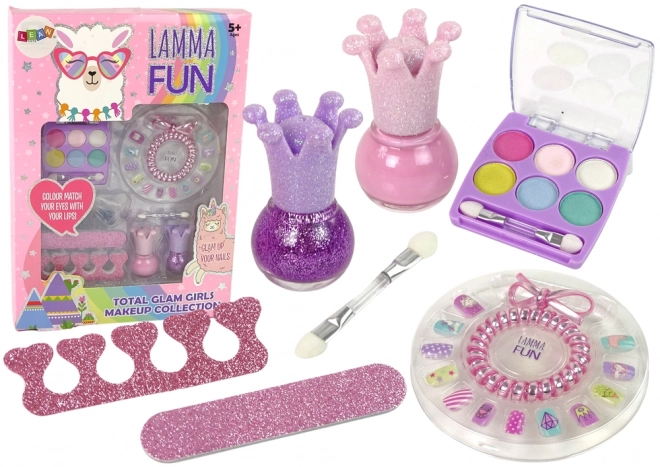 Lustiges Lama - Kosmetikset für Kinder