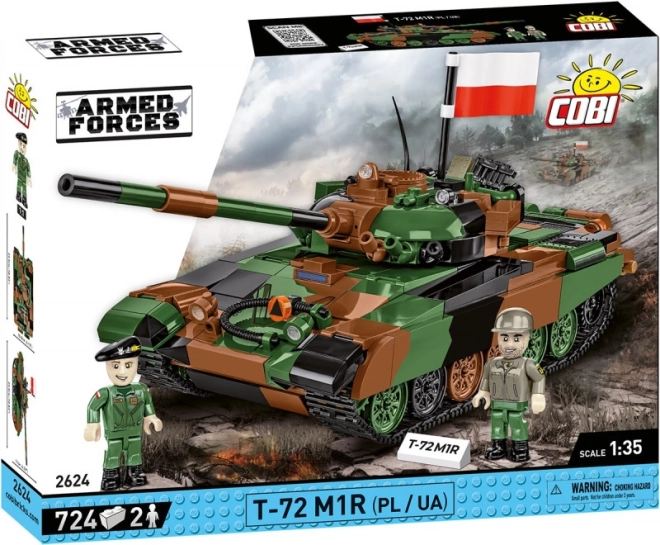 COBI Building Set T-72M1R tank 1:35 (PL/UA) – 724 pieces