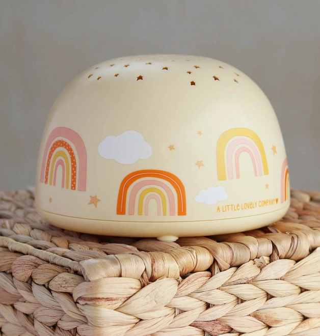 A Little Lovely Company Lampe mit Projektor – Geist