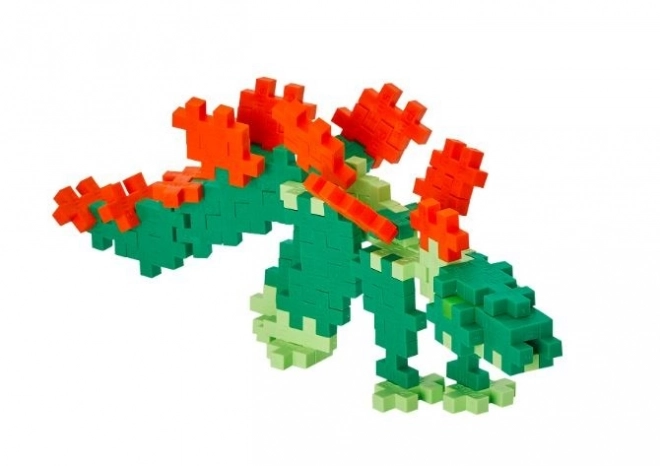 Baukasten Plus Plus Tube Stegosaurus 100 Teile