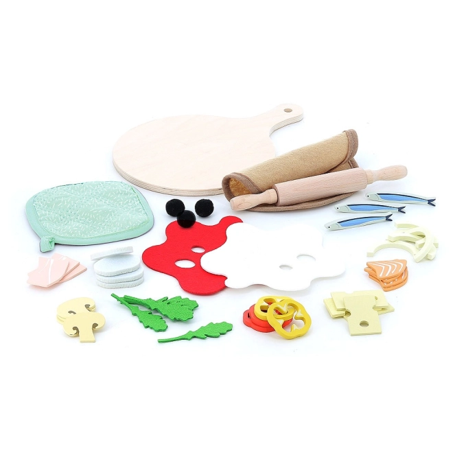 Authentic step-by-step pizza making
