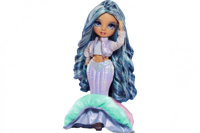 Rainbow High Wintermodepop - Skyler (Blauw)