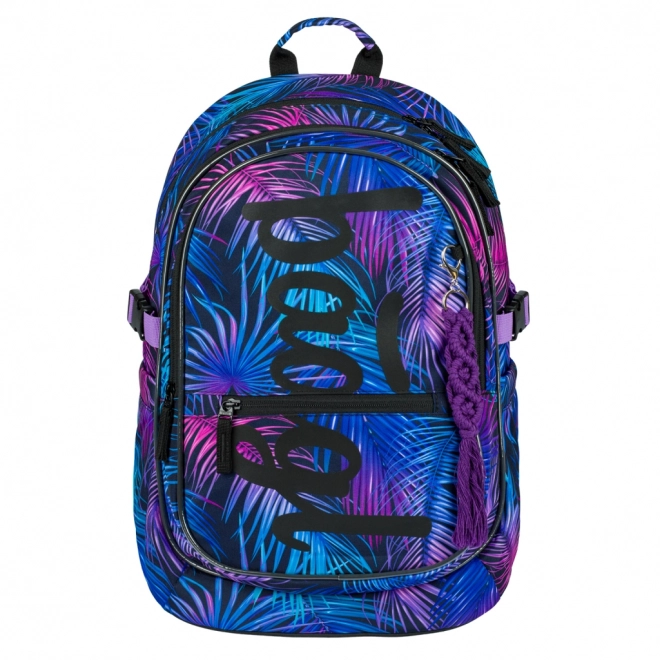 BAAGL 3 SET Core Palm: backpack, pencil case, drawstring bag