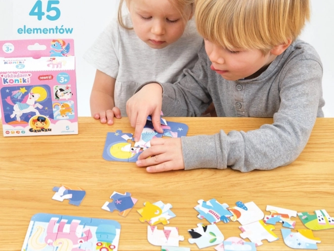 Puzzle Pferde Entwerfen