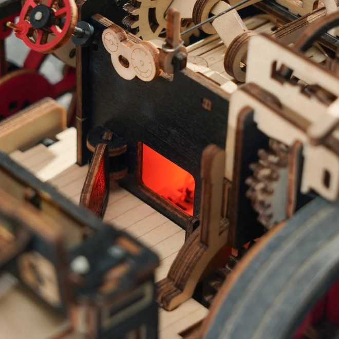 RoboTime 3D mechanische puzzel Stoommachine