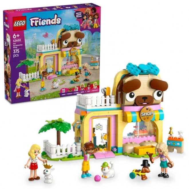 Lego Friends dierenaccessoires winkel