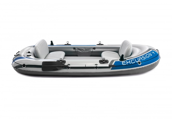 Opblaasboot Excursion 4 voor 4 personen met peddels en pomp
