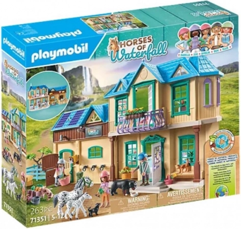 Set figuren PLAYMOBIL Horses – Ranch Waterfall