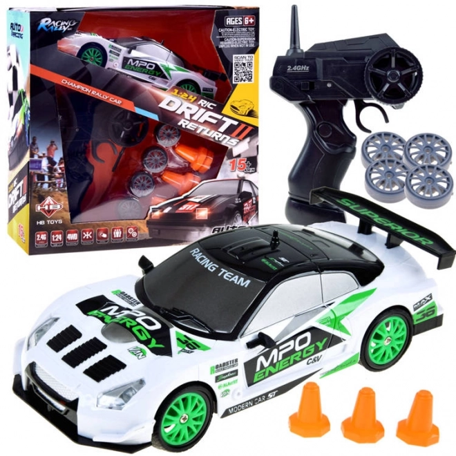 AUTO driftende auto met afstandsbediening RC kegels RC0506