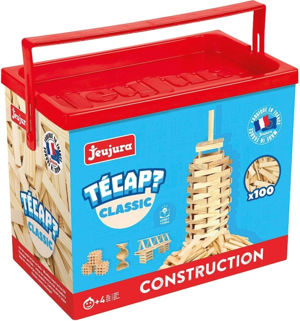 Jeujura solid wood construction set 100 pieces