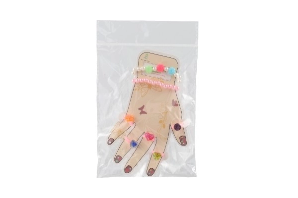 Schoonheidset met ringen en armbanden voor kinderen