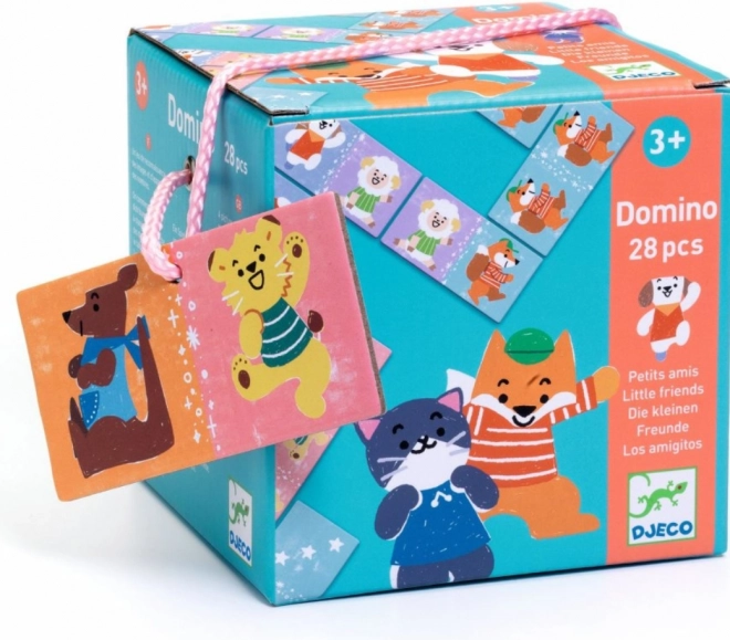 DJECO Domino with Animals and Numbers