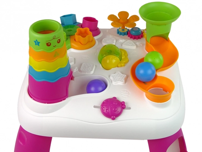 Table de tri interactive Ball Sorter Slide Rose