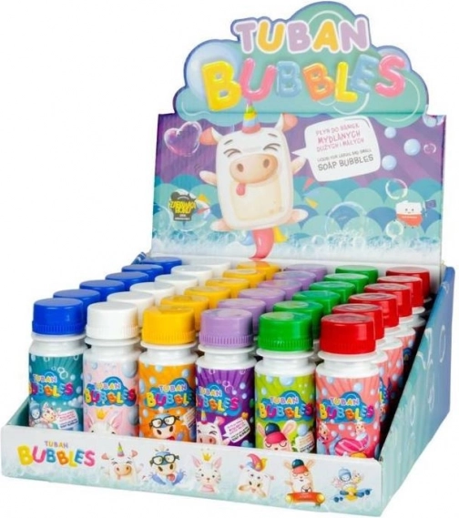 Set de petites bulles 60 ml – mix, présentoir 36 pcs