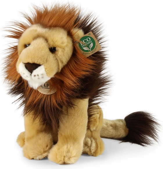 Rappa plush lion eco friendly 25 cm