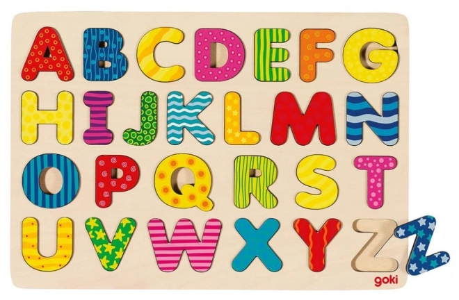 Goki Puzzel ABC alfabet - hoofdletters
