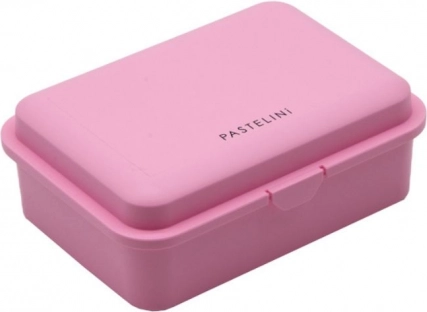 Pastelini broodtrommel roze