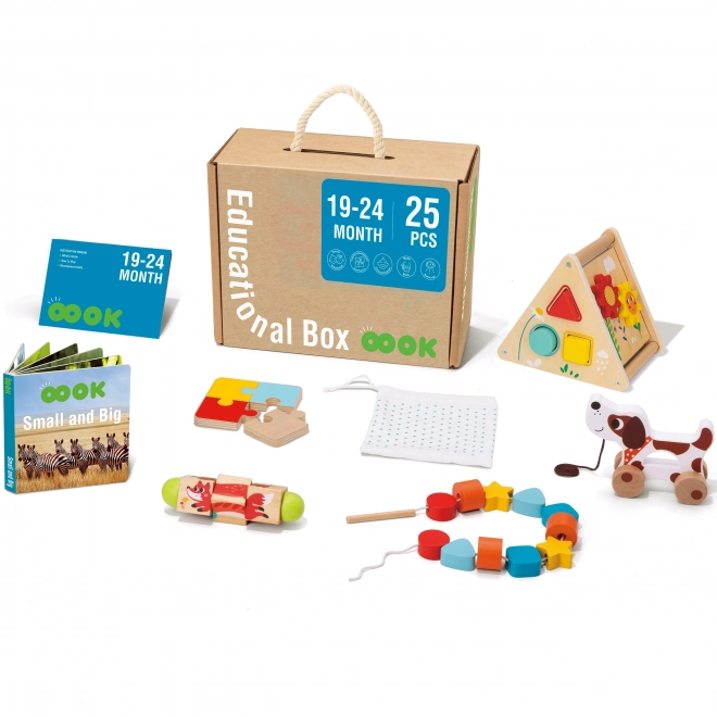 Montessori sensorische doos XXL 6-in-1 van Tooky Toy