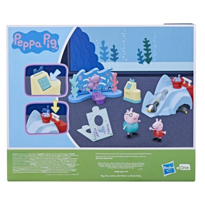 Set figuren Peppa Pig - Avontuur in het aquarium