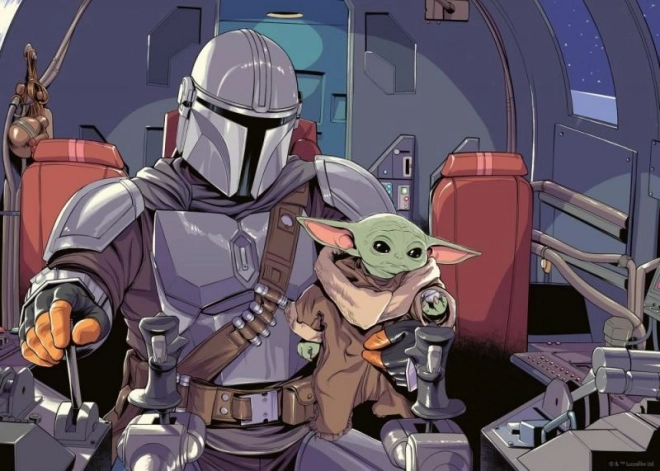 Mandalorian 1000 stukjes
