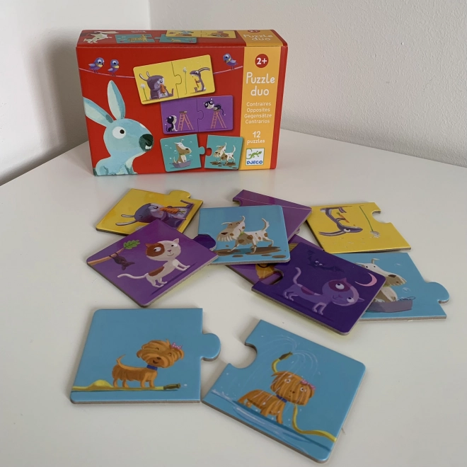 DJECO Duo Puzzle Opposites