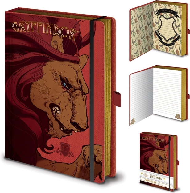 A5 Premium-Block Harry Potter – Gryffindor