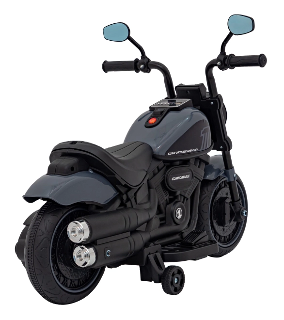 Motorrad Chopper FASTER – Grau