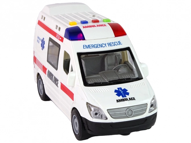 Ambulance Lichten Geluiden Geluiden Wrijving aandrijving