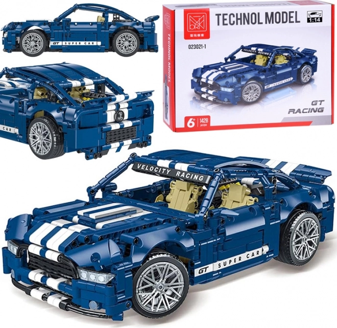 Technical Building Set GT Racing Car – 1428 Pieces