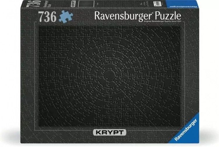 Puzzle RAVENSBURGER Krypt Black 736 pieces