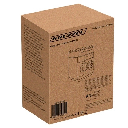 Kruzzel Kinderspaarpot / Elektronische Kluis