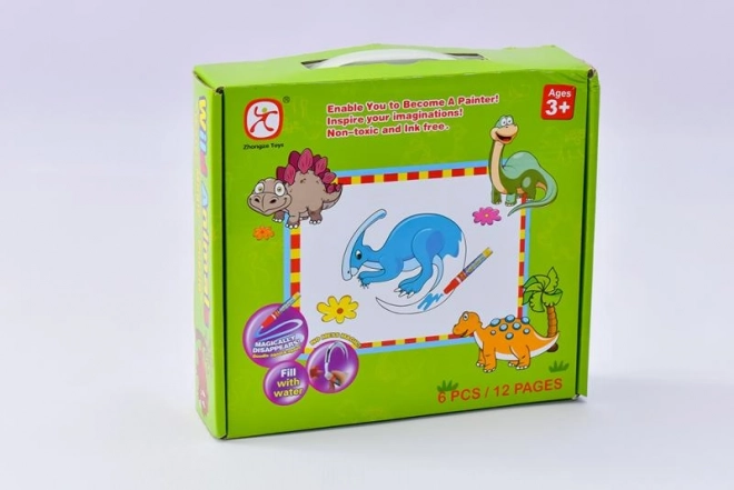 Mac Toys Puzzel Dinosauriërs met Waterverven