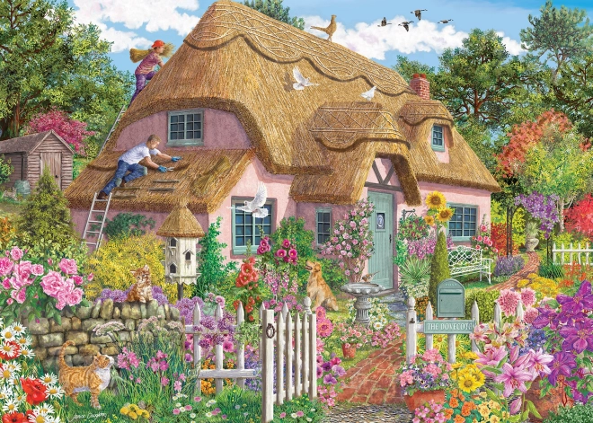 Puzzel Strodak Huisje 1000 Stukken
