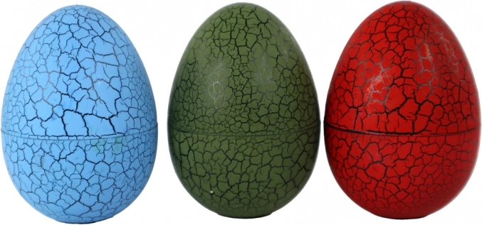 Trois couleurs avec effet coquille craquelée