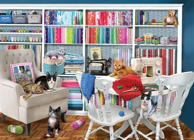 Puzzel COBBLE HILL – Naaistudio 1000 stukjes