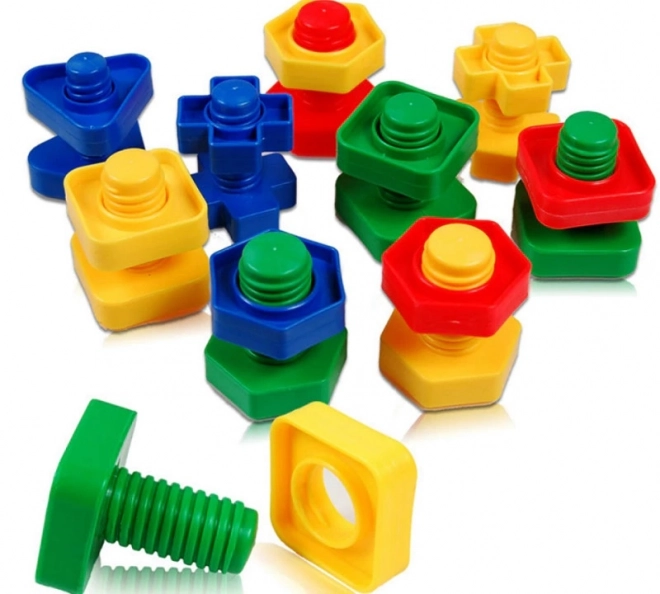 Motor bouten en moeren voor kinderen 30 stuks