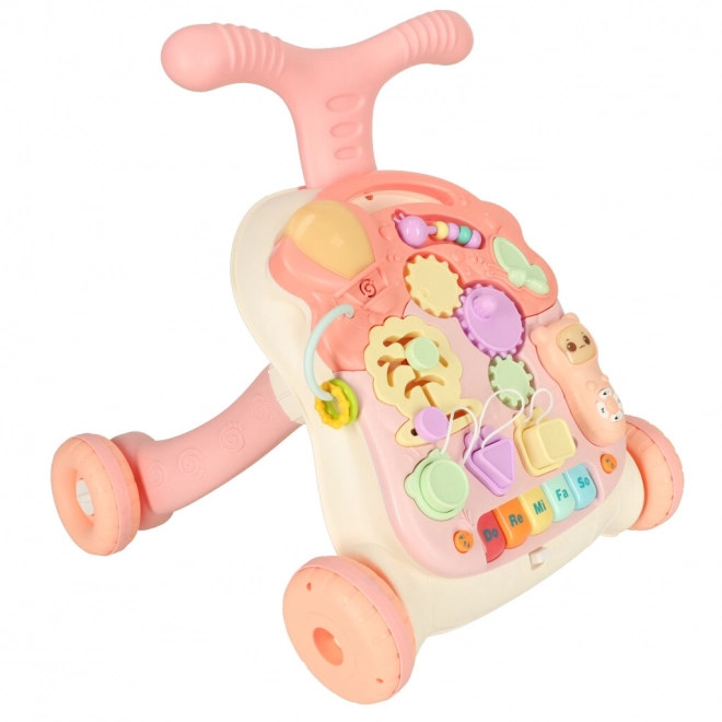 Interaktiver Gehwagen und Lerntisch 3-in-1