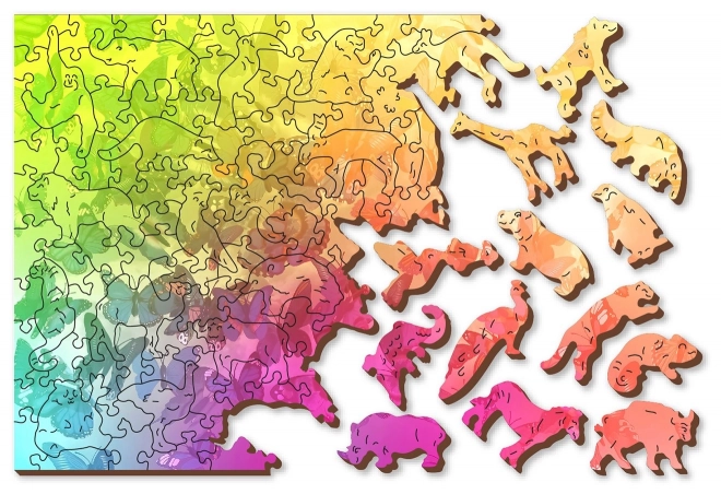Holzpuzzle Schmetterlingstraum von WOODEN CITY
