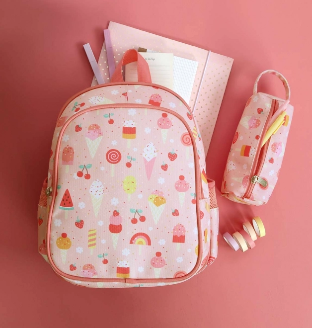 A Little Lovely Company kindergarten backpack – Ice Cream